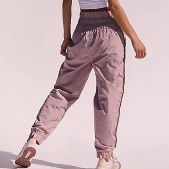 Free People Movement OB1227822 Women's Sz S Mauve/Purple The Way Home Joggers - Picture 15 of 15